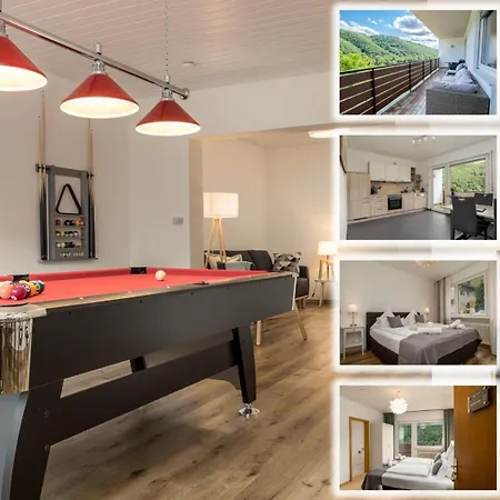 Elbling For 4 People - Billiards - 2 Bedrooms - 2 Bathrooms - Balcony With Mosel View - Parking - Wine Barrel Bar - Fully Equipped Kitchen - Netflix - Waiputv - 3 Km From Cochem * Klotten