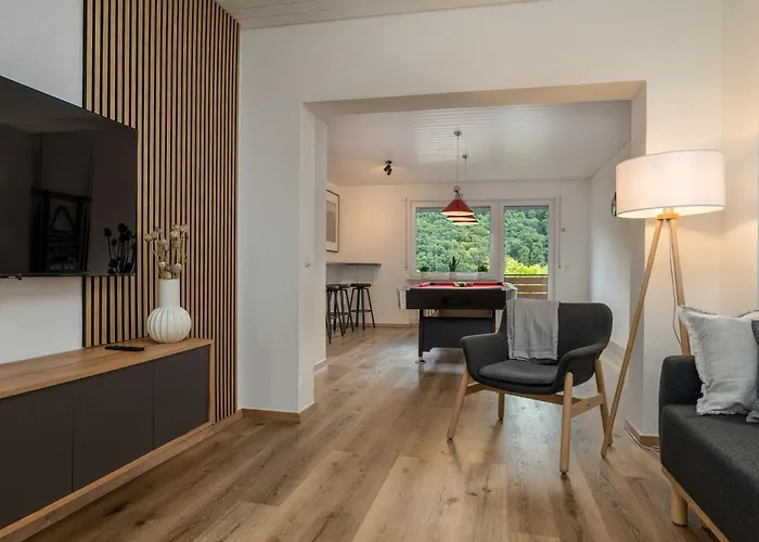 Appartement Elbling For 4 People - Billiards - 2 Bedrooms - 2 Bathrooms - Balcony With Mosel View - Parking - Wine Barrel Bar - Fully Equipped Kitchen - Netflix - Waiputv - 3 Km From Cochem