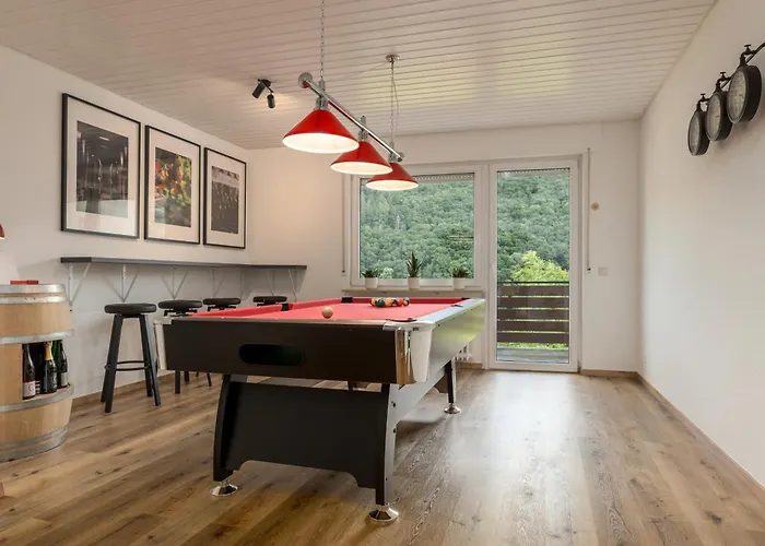Appartement Elbling For 4 People - Billiards - 2 Bedrooms - 2 Bathrooms - Balcony With Mosel View - Parking - Wine Barrel Bar - Fully Equipped Kitchen - Netflix - Waiputv - 3 Km From Cochem